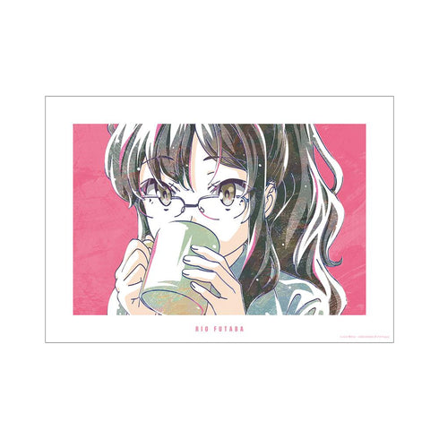 『青春ブタ野郎はおでかけシスターの夢を見ない』双葉理央 Ani-Art A3マット加工ポスター【202509再販】